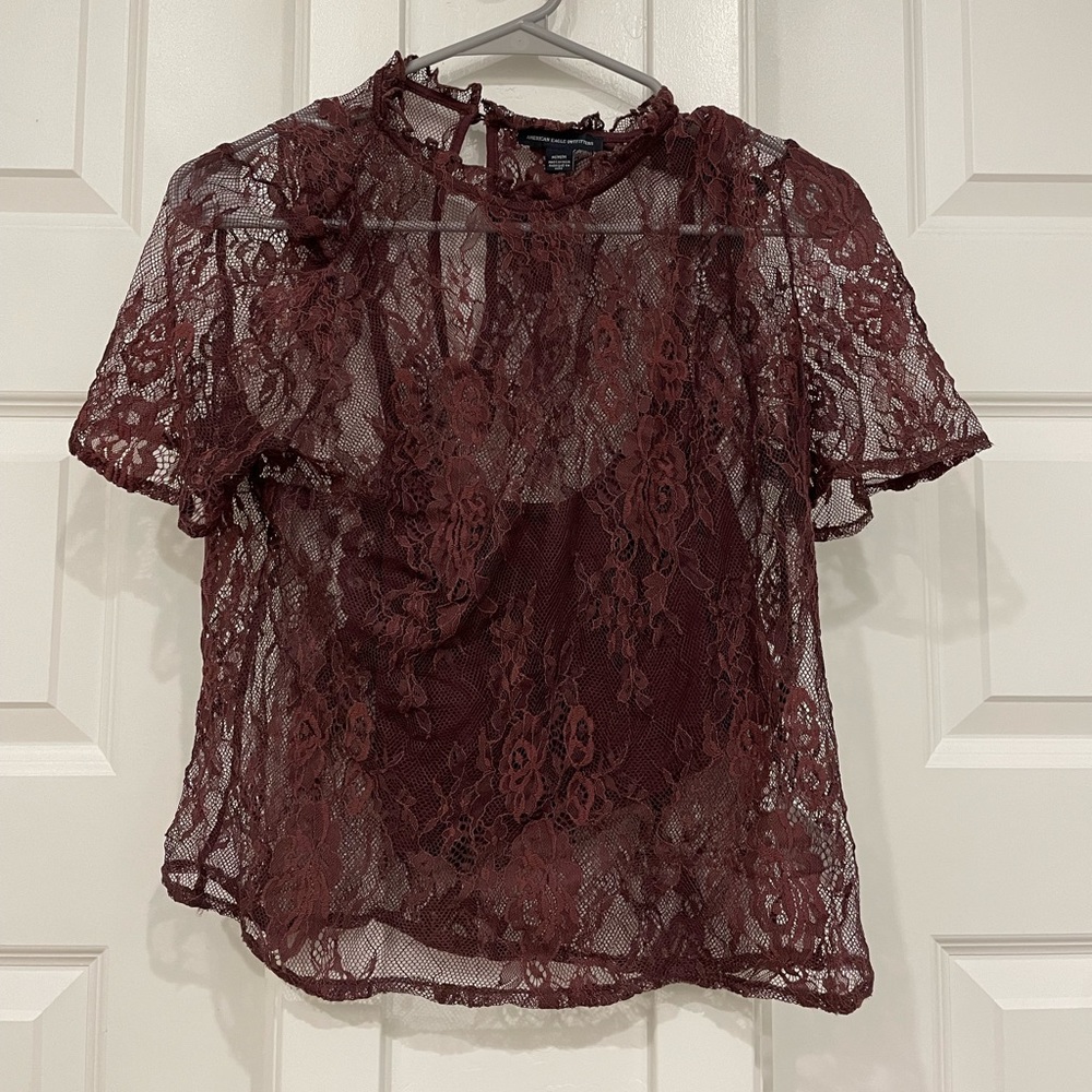 Blouse with camisole